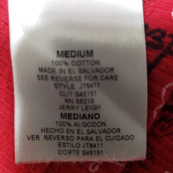 Fender Guitar Babydoll Shirt Size Medium - Picture 8 of 11